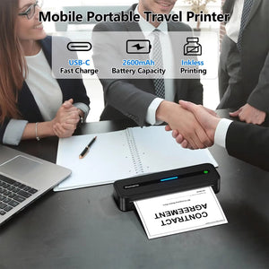 Portable A4 Bluetooth Thermal Printer