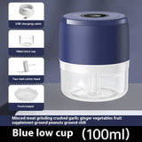 Meshed Garlic Device Blue