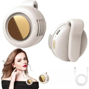 Mini Clip-On Bladeless Fan – USB Rechargeable