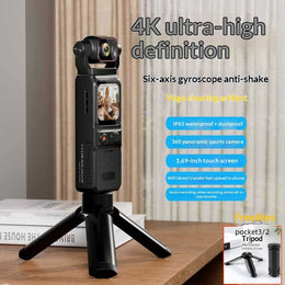 4K Waterproof Action Camera with Touchscreen